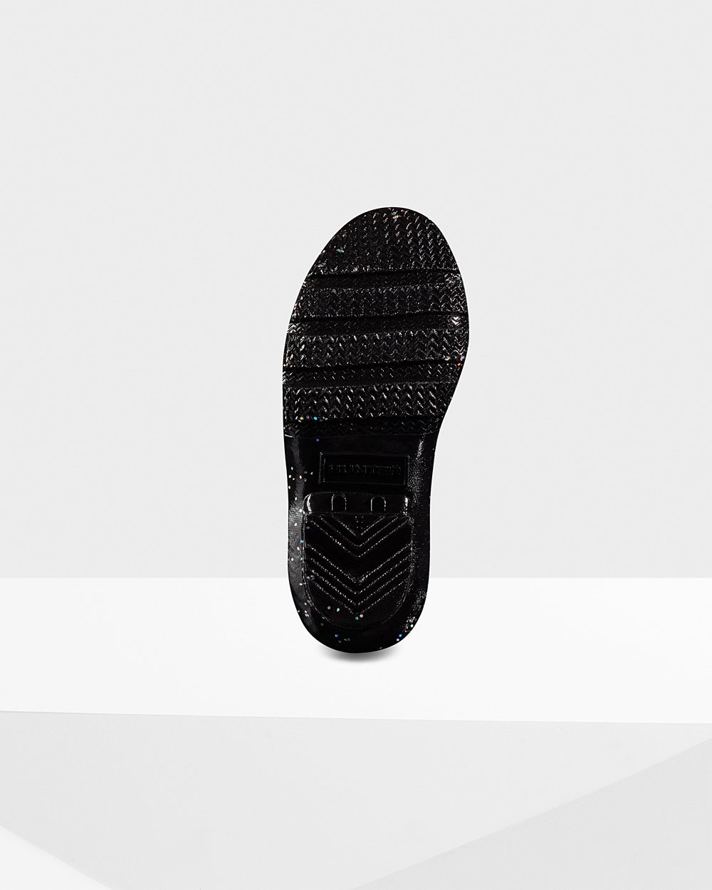 Yağmur Çizmesi Çocuk - Hunter Original Little Giant Glitter - Siyah - KOG-658107